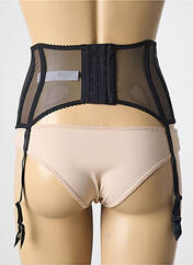 Guêpière/Porte-jarretelle noir AUBADE pour femme seconde vue