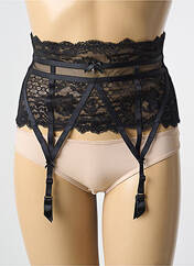 Guêpière/Porte-jarretelle noir AUBADE pour femme seconde vue