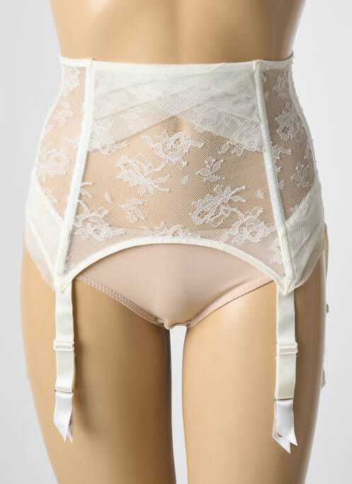 Guêpière/Porte-jarretelle beige CHANTAL THOMASS pour femme