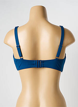 Haut de maillot de bain haut soutien-gorge emboitant haut soutien-gorge emboitant bleu D NU D femme