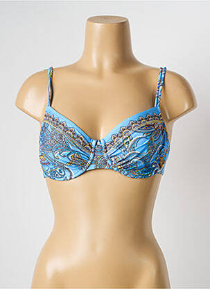 Haut de maillot de bain haut soutien-gorge emboitant haut soutien-gorge emboitant bleu MARYAN MEHLHORN femme