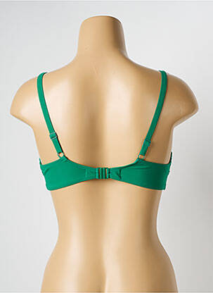 Haut de maillot de bain haut soutien-gorge emboitant haut soutien-gorge emboitant vert CHANTELLE femme