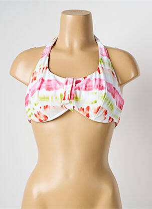 Haut de maillot de bain haut soutien-gorge emboitant haut soutien-gorge emboitant blanc PASSIONATA femme