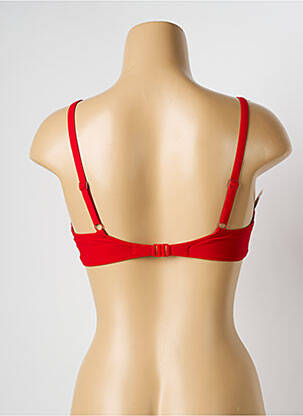 Haut de maillot de bain haut soutien-gorge emboitant haut soutien-gorge emboitant rouge CHANTELLE femme