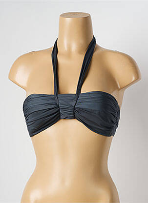 Haut de maillot de bain haut bandeau haut bandeau gris GOTTEX femme