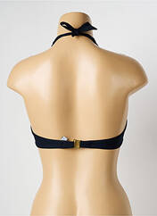 Haut de maillot de bain bleu HATEIA pour femme seconde vue