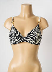 Haut de maillot de bain noir AUBADE pour femme seconde vue