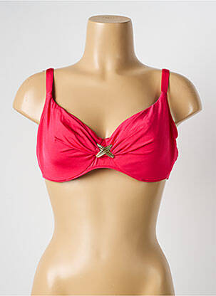 Haut de maillot de bain rose CHANTELLE pour femme