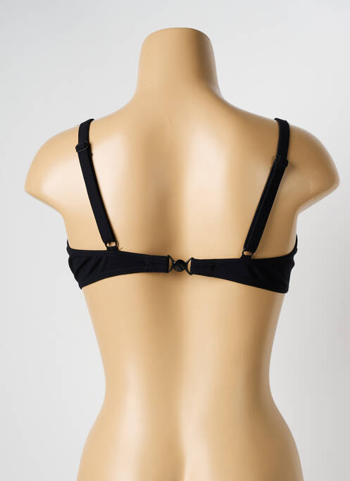 Haut de maillot de bain bretelles élastiquées ajustables noir OPERA femme