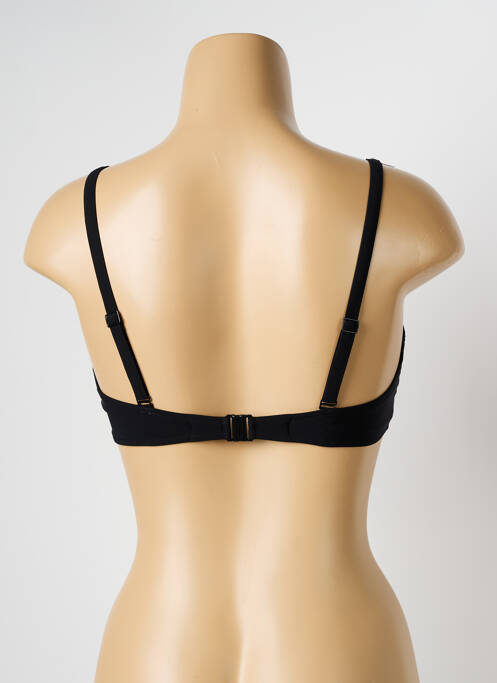 Haut de maillot de bain bretelles élastiquées ajustables noir CHANTELLE femme