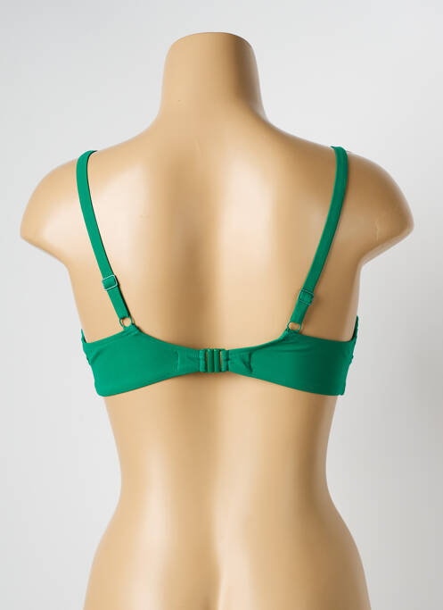Haut de maillot de bain haut soutien-gorge emboitant haut soutien-gorge emboitant vert CHANTELLE femme