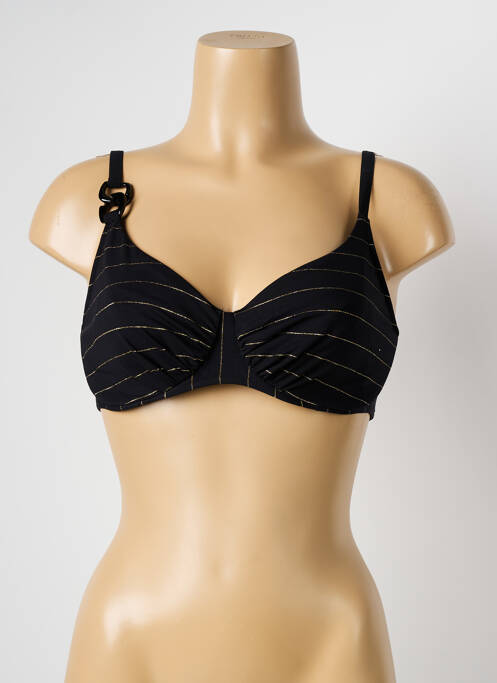 Haut de maillot de bain haut soutien-gorge emboitant haut soutien-gorge emboitant noir CHANTELLE femme