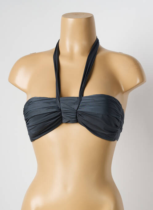 Haut de maillot de bain haut bandeau haut bandeau gris GOTTEX femme