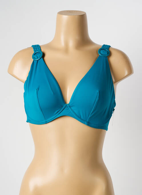 Haut de maillot de bain bleu AUBADE pour femme