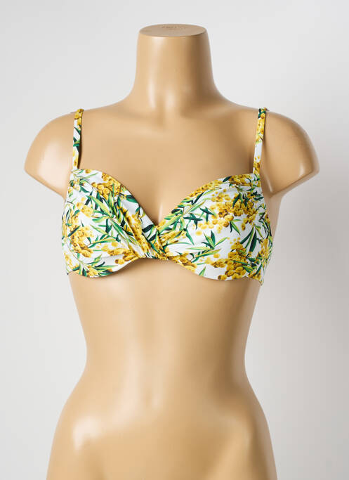 Haut de maillot de bain jaune MARYAN MEHLHORN pour femme