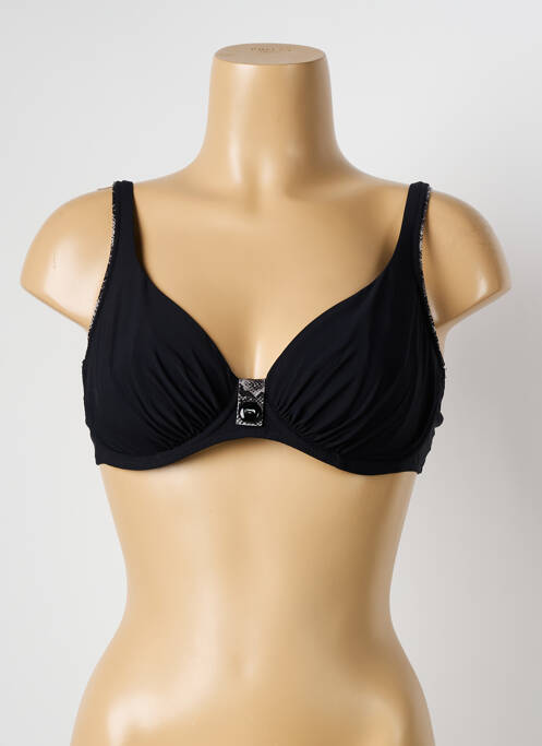 Haut de maillot de bain noir CHANTELLE pour femme