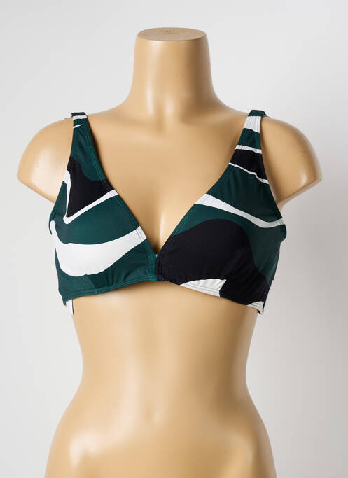 Haut de maillot de bain vert D NU D pour femme