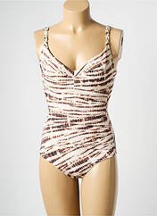 Maillot de bain 1 pièce beige CHANTELLE pour femme seconde vue