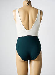 Maillot de bain 1 pièce blanc DNUD pour femme seconde vue