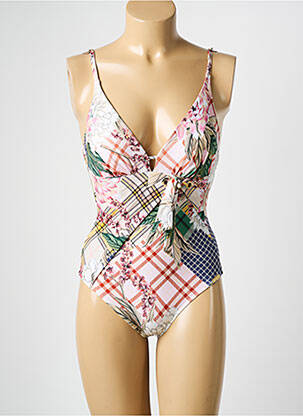 Maillot de bain 1 pièce blanc MARYAN MEHLHORN pour femme