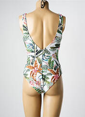 Maillot de bain 1 pièce blanc WATERCULT pour femme seconde vue