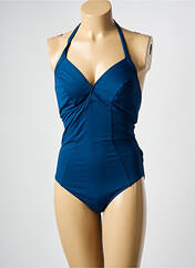 Maillot de bain 1 pièce bleu DNUD pour femme seconde vue
