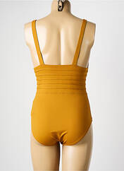 Maillot de bain 1 pièce jaune DNUD pour femme seconde vue