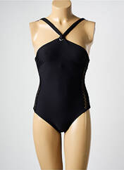 Maillot de bain 1 pièce noir HATEIA pour femme seconde vue