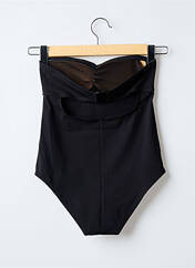 Maillot de bain 1 pièce noir HATEIA pour femme seconde vue