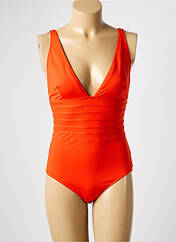 Maillot de bain 1 pièce orange DNUD pour femme seconde vue