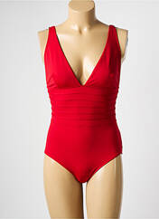 Maillot de bain 1 pièce rouge DNUD pour femme seconde vue