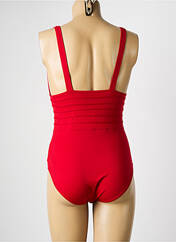 Maillot de bain 1 pièce rouge DNUD pour femme seconde vue