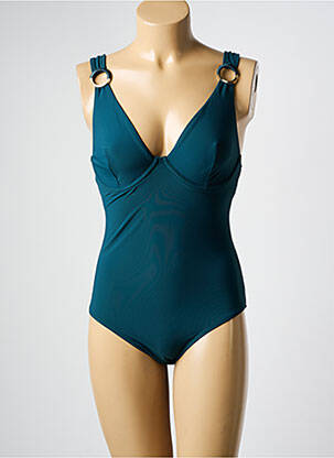 Maillot de bain 1 pièce vert AUBADE pour femme