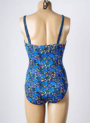 Maillot de bain 1 pièce imprimé fantaisie bleu SUNFLAIR femme