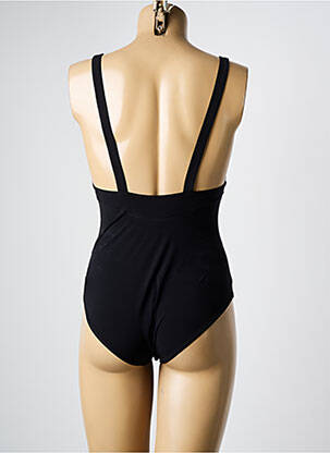 Maillot de bain 1 pièce stretch noir DNUD femme