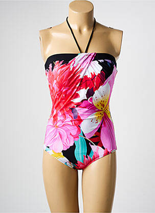 Maillot de bain 1 pièce haut bandeau haut bandeau noir SUNFLAIR femme