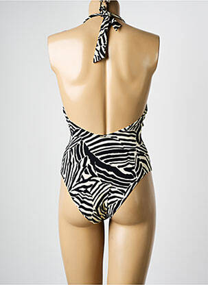 Maillot de bain 1 pièce stretch noir AUBADE femme