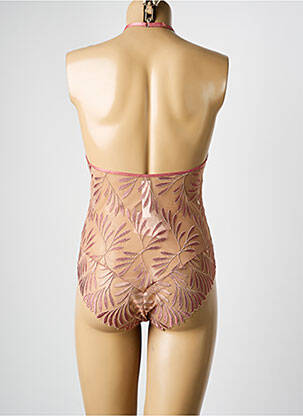 Body lingerie broderie rose AUBADE femme