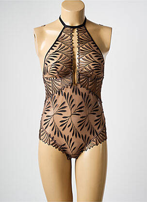 Body lingerie broderie noir AUBADE femme