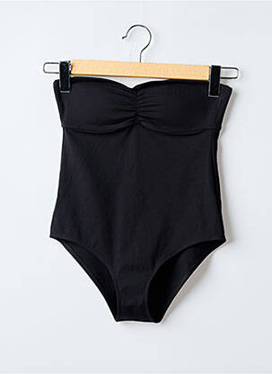 Maillot de bain 1 pièce haut bandeau haut bandeau noir HATEIA femme