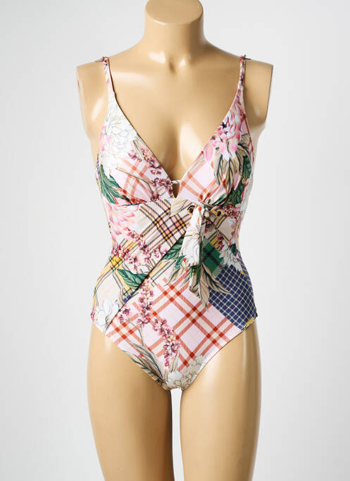 Maillot de bain 1 pièce blanc MARYAN MEHLHORN pour femme