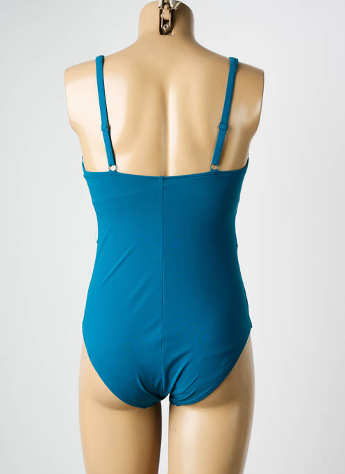 Maillot de bain 1 pièce bleu CHANTELLE femme