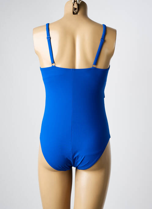 Maillot de bain 1 pièce bleu CHANTELLE femme