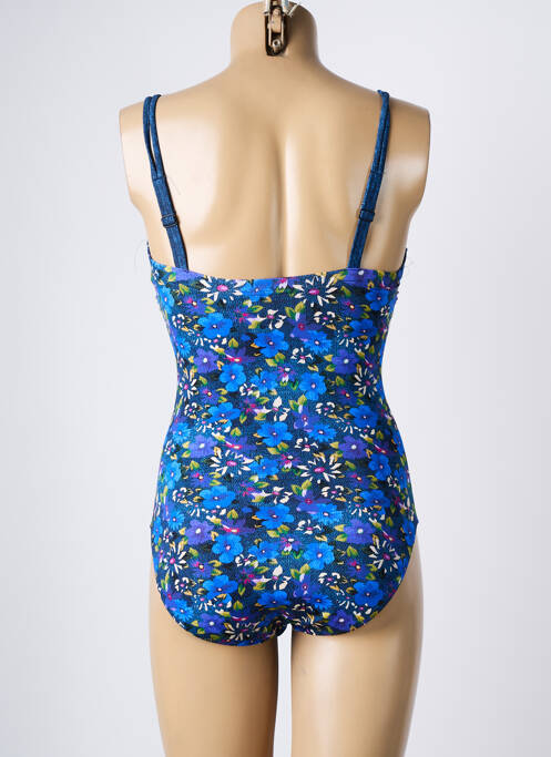 Maillot de bain 1 pièce bleu SUNFLAIR femme