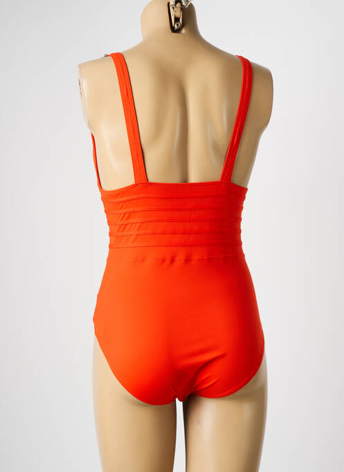 Maillot de bain 1 pièce orange DNUD femme