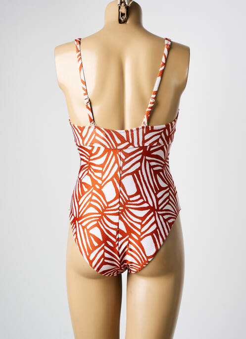 Maillot de bain 1 pièce orange WATERCULT femme