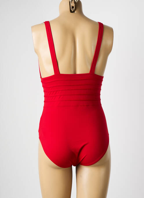Maillot de bain 1 pièce rouge DNUD femme