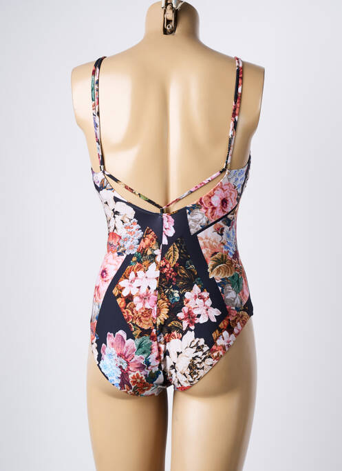 Maillot de bain 1 pièce stretch noir MARYAN MEHLHORN femme
