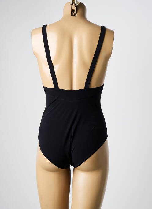 Maillot de bain 1 pièce stretch noir DNUD femme
