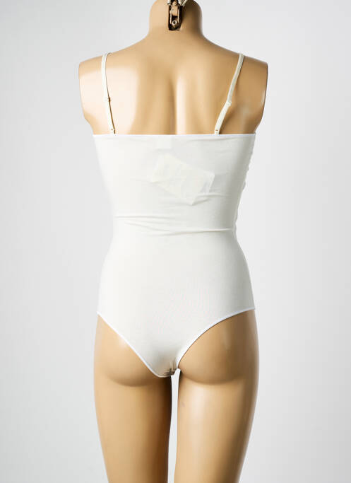 Body lingerie stretch blanc OSCALITO femme